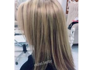 انجام رنگ و لایت مو