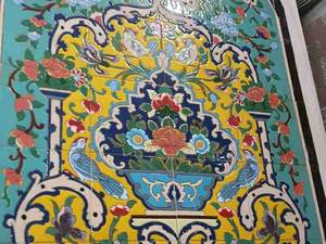 رنگ آمیزی کلاسیک روی خشت خام