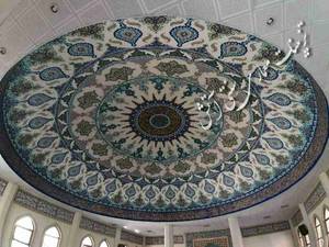 نقاشی های دیواری و زیرگنبدهای مربوط به بهشت زهرا