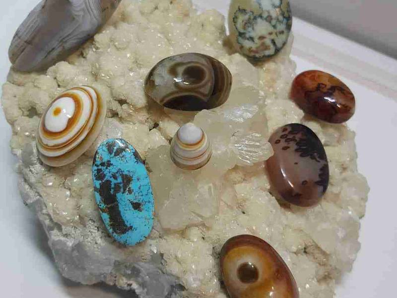 سنگهای عکسی کلکسیونی آس وخاص، بانقشهای زیبا و بینظیر طبیعی