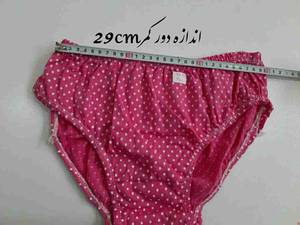 شورت نخی خالدار سایز ۲xl