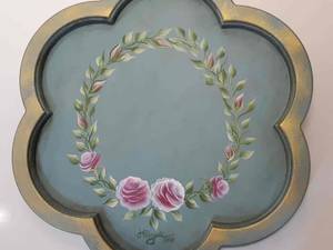 سینی چوبی در اصفهان