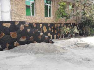 اجرای سنگ بدنه ودیوار