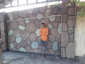 اجرای سنگ بدنه ودیوار