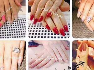 کاشت ناخن در مل های مختلف
