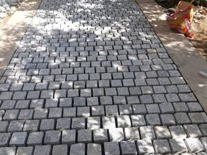 اجرای سنگ لاشه ومالون کف