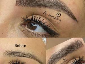 میکروبلیدینگ به روش بلدبروز روی ابرو