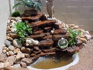 اجرای سنگ آبنما