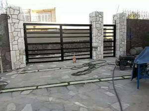 اجرای سنگ  ستون سنگ  لاشه
