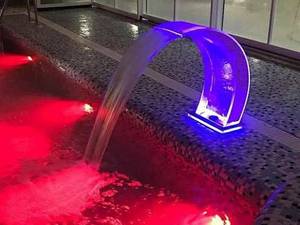 آبنما کرتین طرح شیشه آخار سو