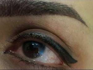 کانتور چشم همراه با فیبروز ابرو در اصفهان