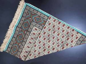 رومیزی سنتی قلمکار اعلا و صادراتی  غذاخوری شش نفره