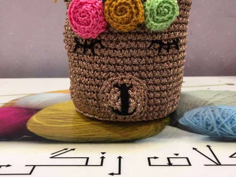 باکس مکرومه عروسکی لامای بانمک در شیراز