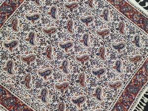 رومیزی قلمکار مربع  ۸۰*۸۰