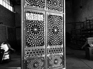 زیباترین درب گره چینی در اصفهان