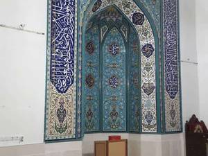 طراحی اجرای نما سنتی گلدسته گنبد در قم