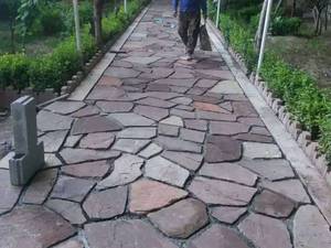 اجرای سنگ مالون کوهی با قیمت
