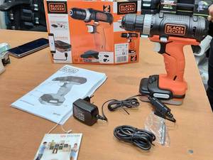 دریل شارژی اصلی شرکت  BLACK AND DECKER