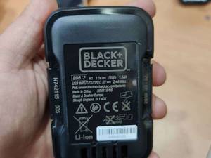 دریل شارژی اصلی شرکت  BLACK AND DECKER