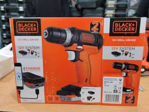 دریل شارژی اصلی شرکت  BLACK AND DECKER