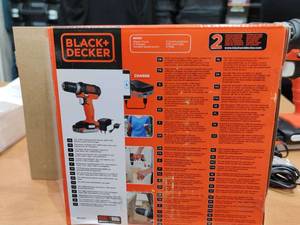 دریل شارژی اصلی شرکت  BLACK AND DECKER
