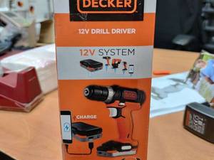 دریل شارژی اصلی شرکت  BLACK AND DECKER