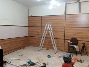 طراحی و اجرای دیوارپوش چوبی