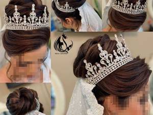 اجرای شینیون عروس
