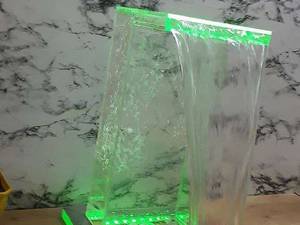 طراحی ساخت اجرا آبنما آبشار شیشه ای