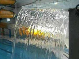 طراحی آبنما شیشه ای