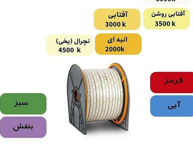 ریسه نور مخفی با ضمانت در رشت