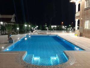 نورپردازی استخر در رشت