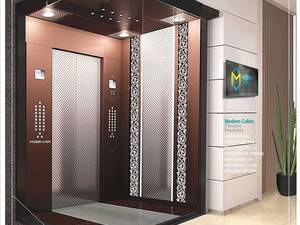 بروزترین کابین آسانسور در مدرن کابین