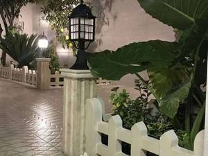موزاییک و سنگ باغچه کوتاه و بلند