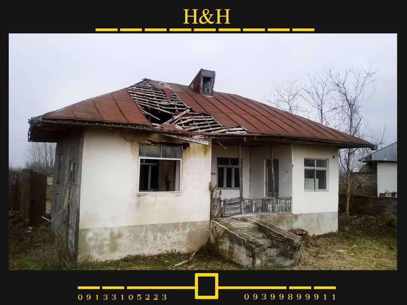 زمین مسکونی باغی+کلنگی ، زیبا کنار