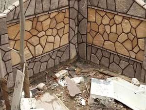 تخت نصب سنگهای ورقه ای