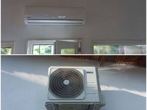 نصب اسپلیت بینگر ۲۴ هزار در بند انزلی