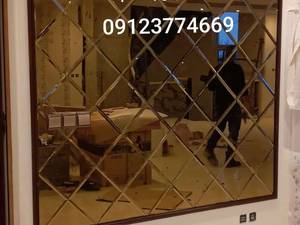 فروش و اجرای آینه ۵ برنز با قاب در تهران