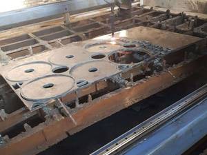 برش ورق با دستگاه CNC