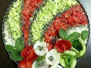 پخش سالاد شیرازی تازه در گیلان