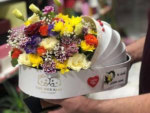 باکس گل طبیعی نوزاد