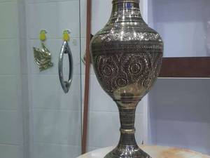 فروش گلدان برنجی قلمزنی شده در سیستان وبلوچستان