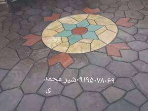 اجرای سنگ لاشه برای کف