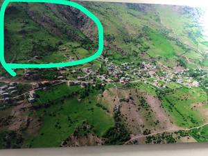 باسلام فروش زمین مسکونی داخل بافت مرزن اباد روستای فشکور