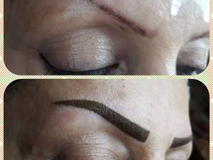 اجرای قاب و سایه ابرو