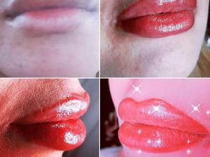 اجرای رژلب دائم درآکادمی آرایش دائم حوریه قرطاسی