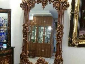آینه قدی  چوبی