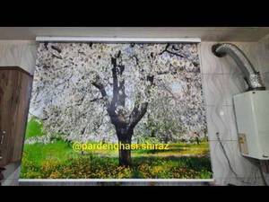 پرده  تصویری برای آشپزخانه