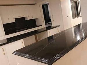 طراحی اجرا سنگ کابینت خارجی در تهران