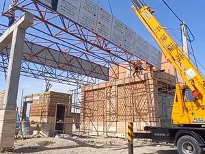 نصب سازه خرپایی در تهران